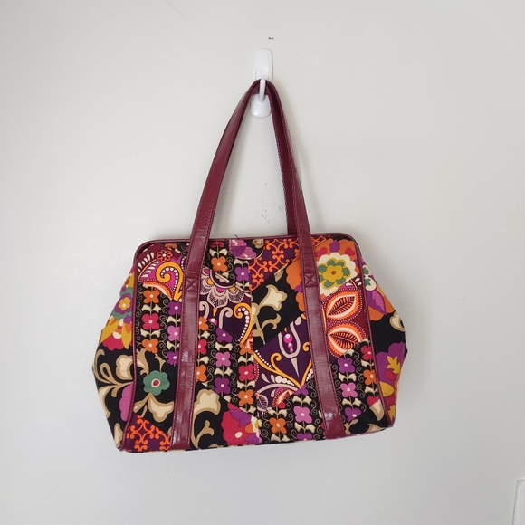 Vera Bradley Barbara frame bag Suzani - Picture 1 of 14